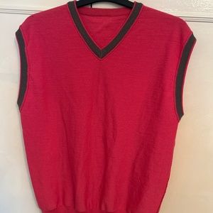 Men’s golf Vneck and cardigan SIZE MEDIUM